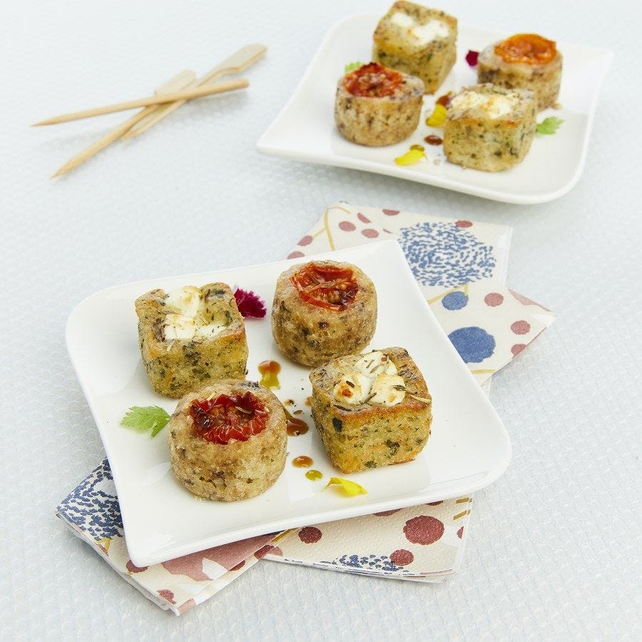 Assortiment de 40 mini cakes provençaux