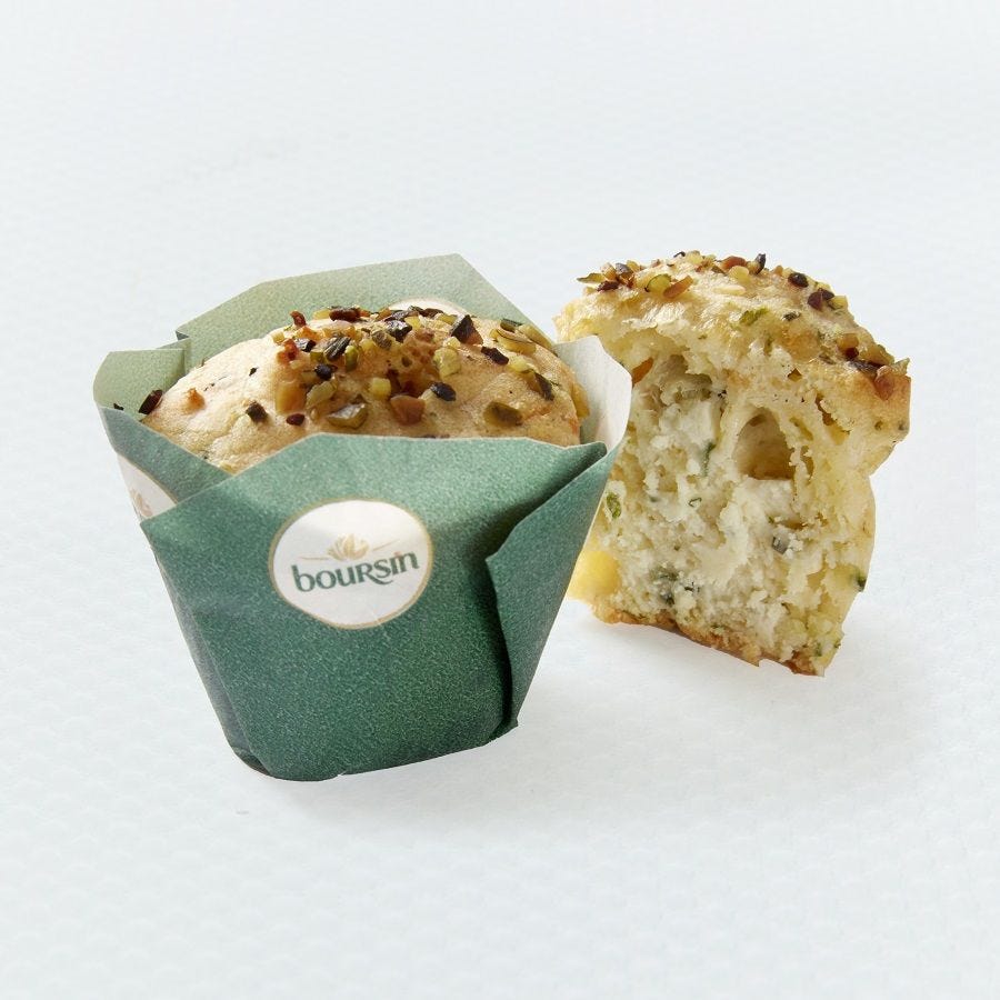 Mini muffin Boursin® ail et fines herbes