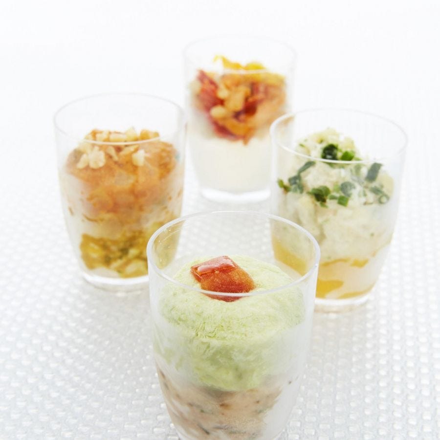 Assortiment de 24 verrines Gourmet