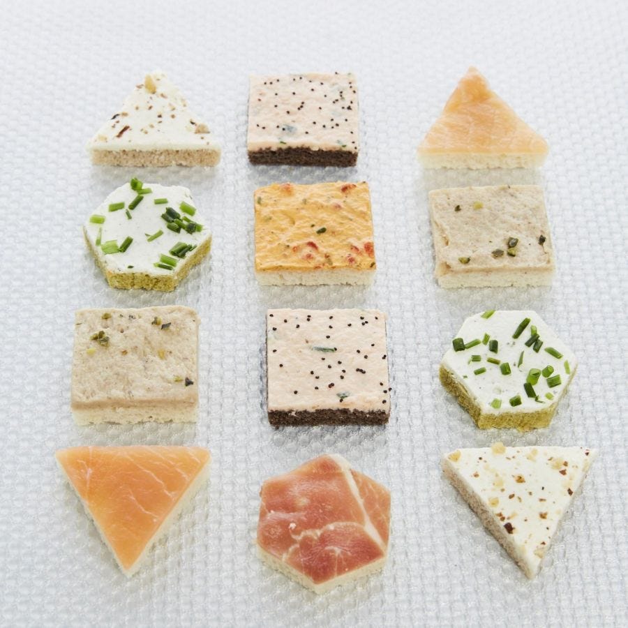 Assortiment de 140 canapés Séduction