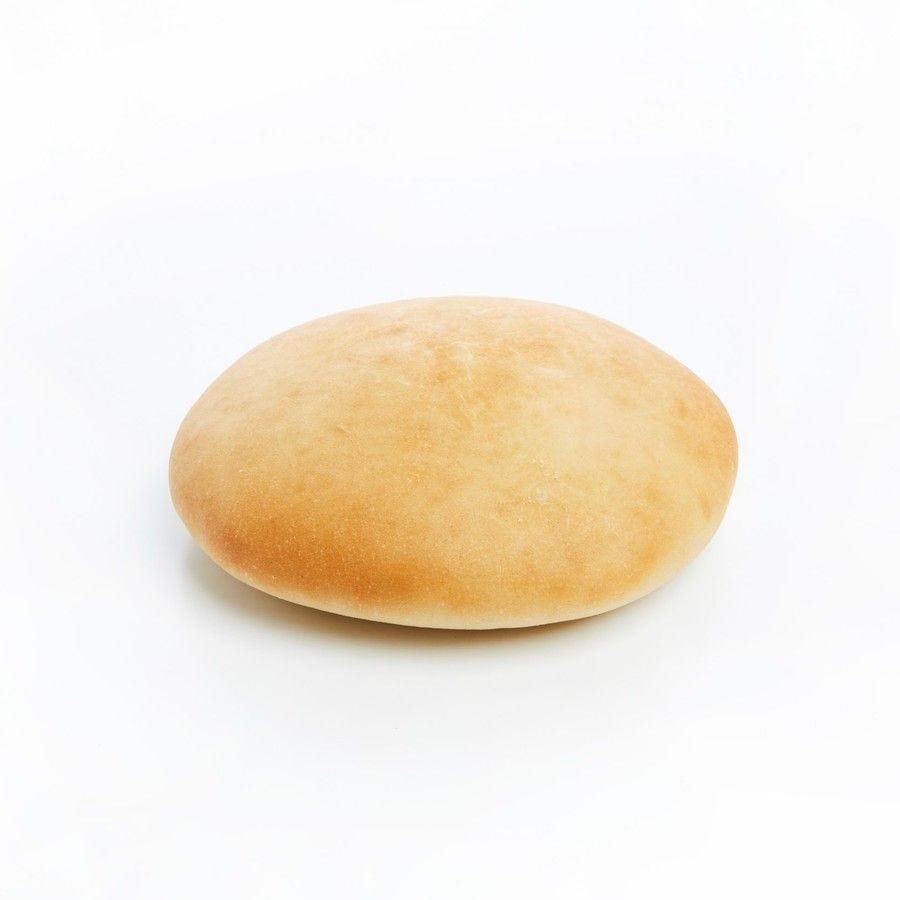 Pain kebab rond