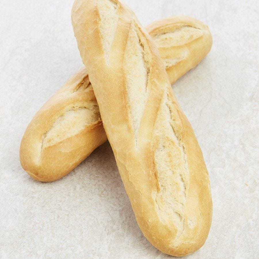 Demi-baguette précuite 