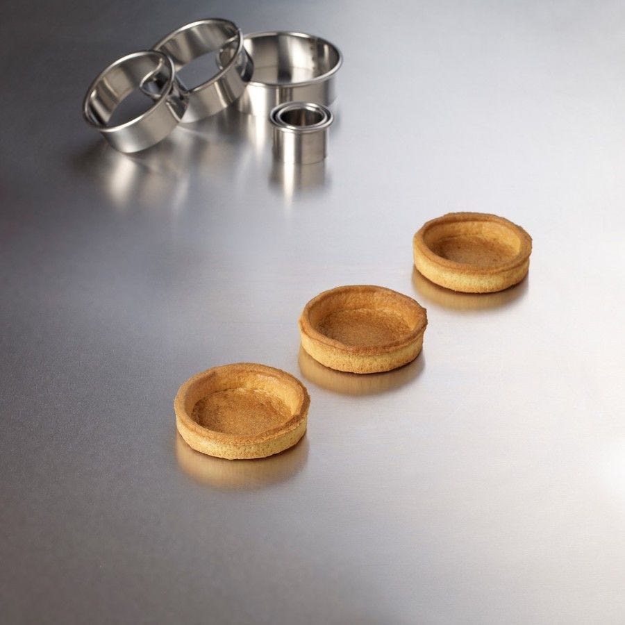 Fond de tartelette sucrée pur beurre Ø 8,5 cm