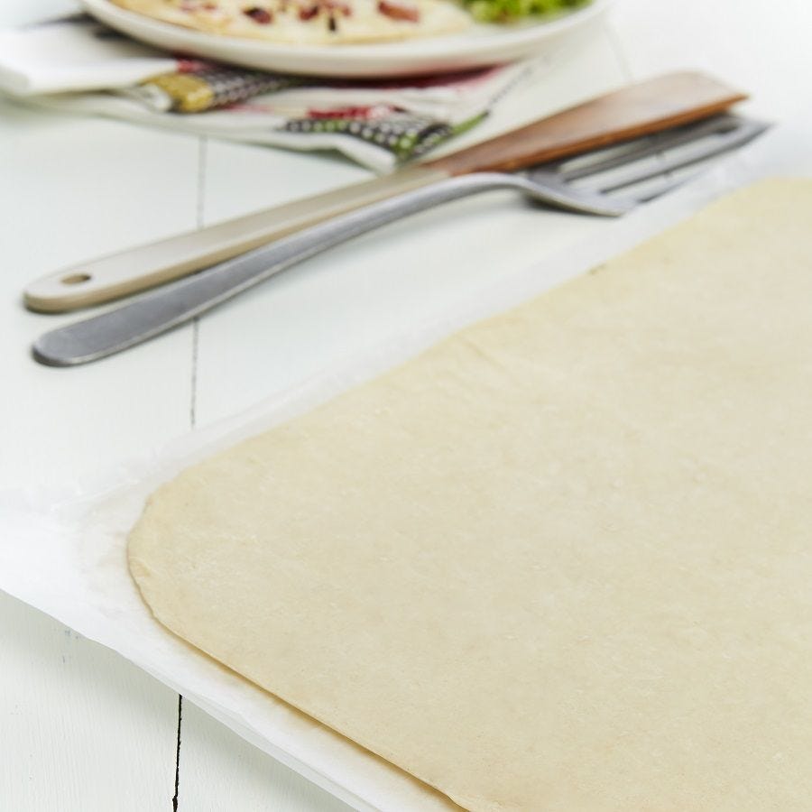 Fond de tarte flambée rectangle 38 x 28 cm