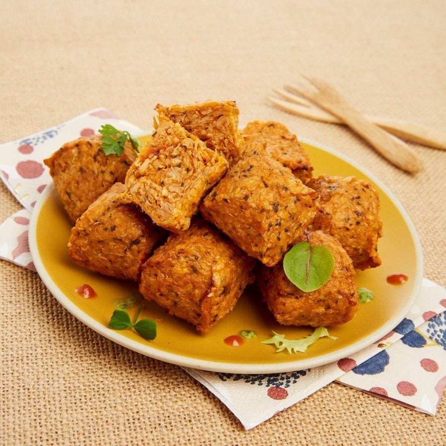 Boulette de soja tomate basilic
