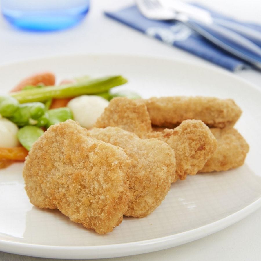 Nugget de blé pané végétal