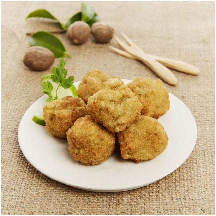 Boulette de blé façon thaï panée