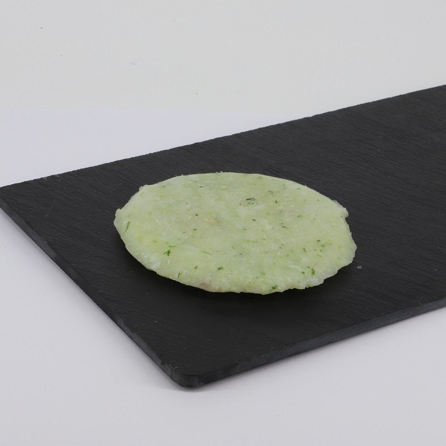 Burger de seiche à l'ail et au persil