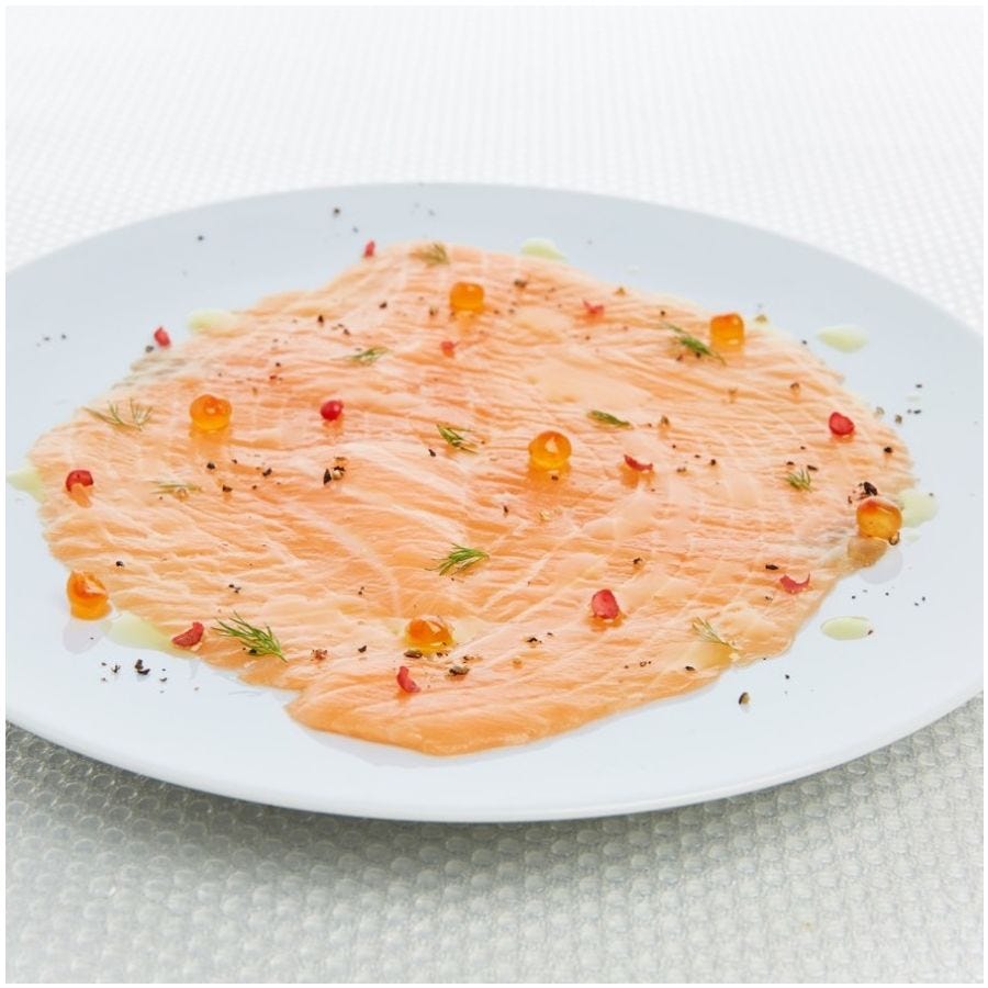 Carpaccio de saumon