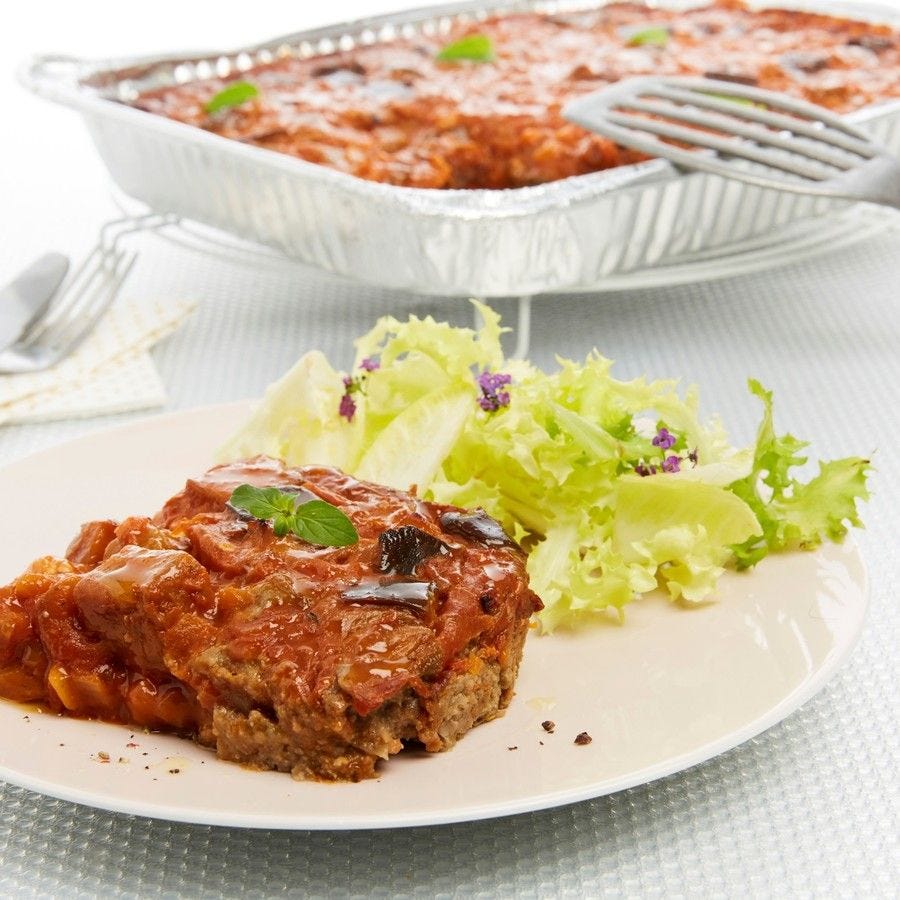 Moussaka à la viande bovine