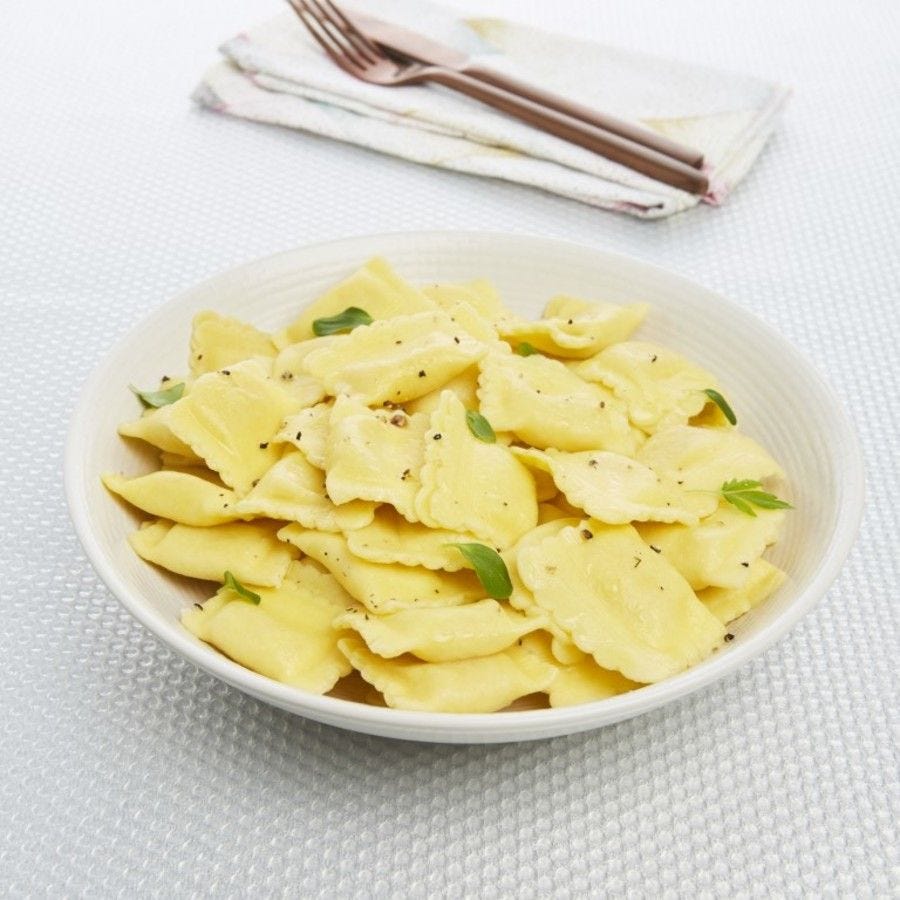Ravioloni farci aux 4 fromages
