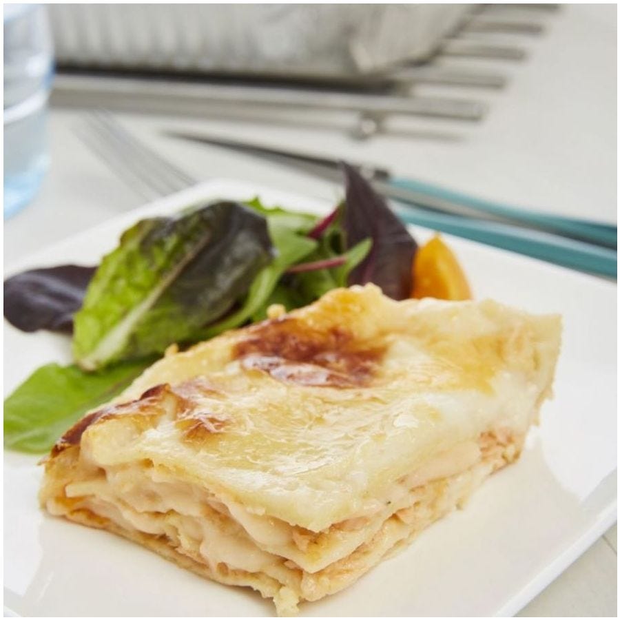 Lasagne au saumon (16% saumon)
