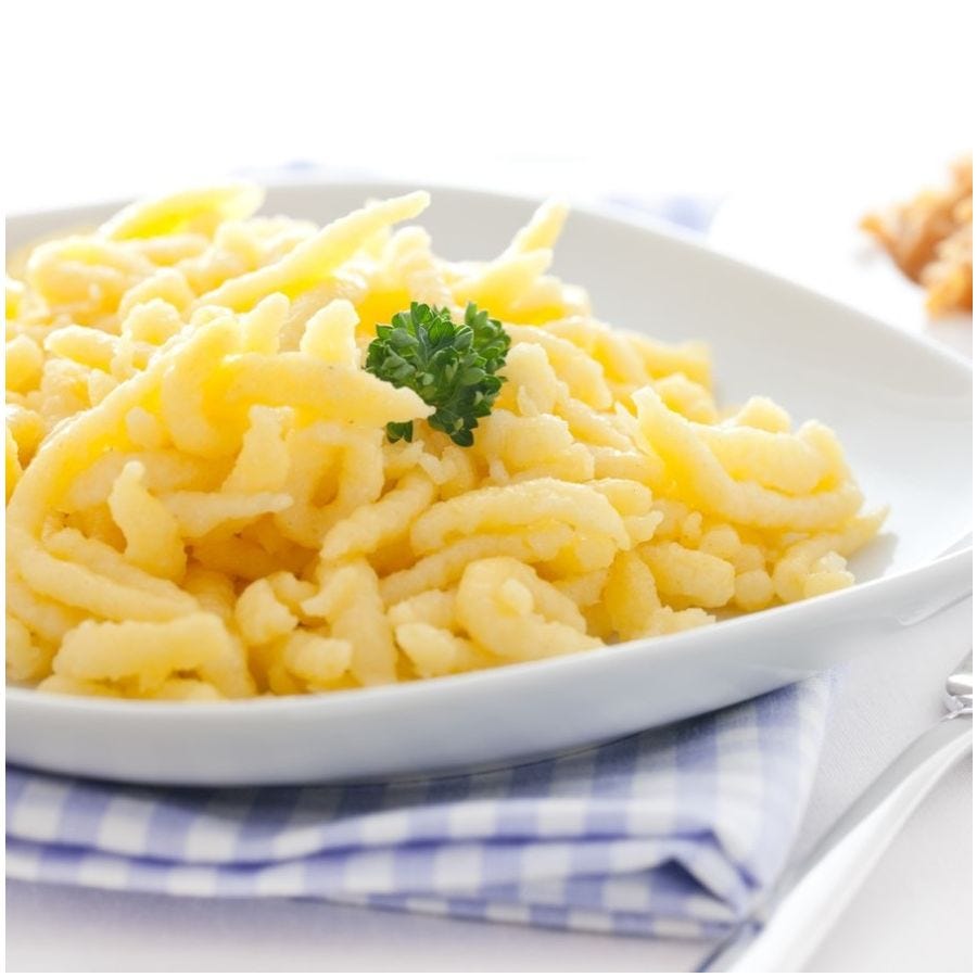 Spatzles aux œufs IGP