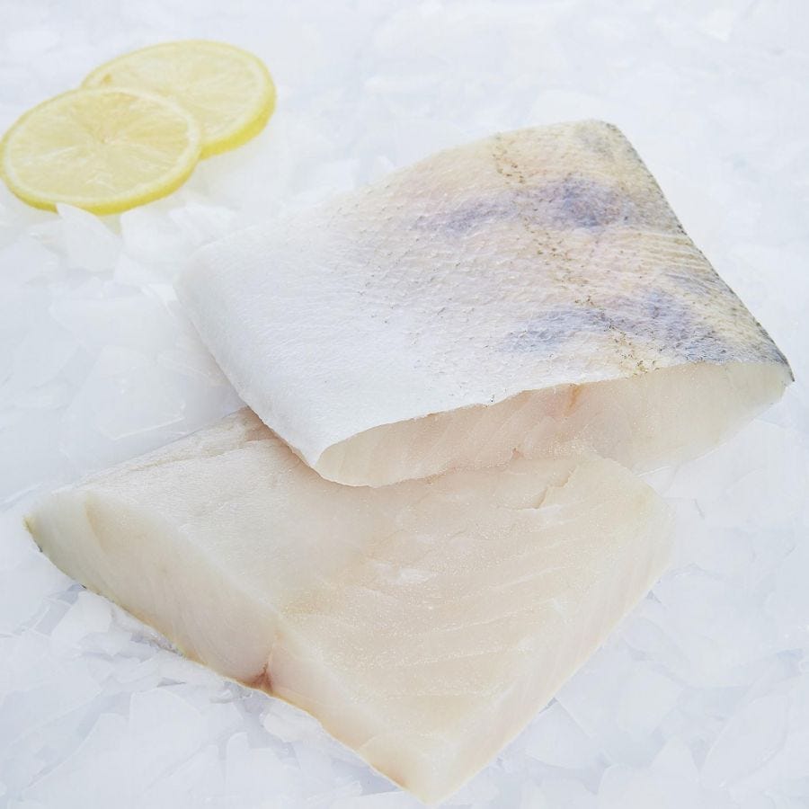 Pavé de sandre avec peau IQF