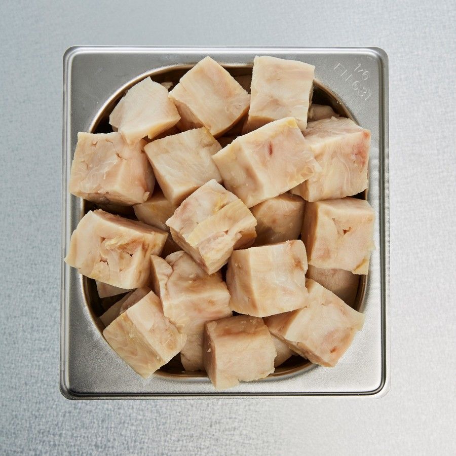 Cubes de kéta ou saumon rose du pacifique IQF MSC