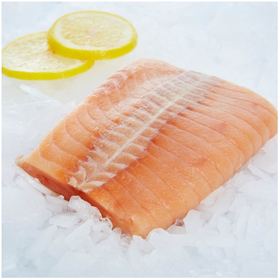 Portion de saumon keta sans peau IQF MSC