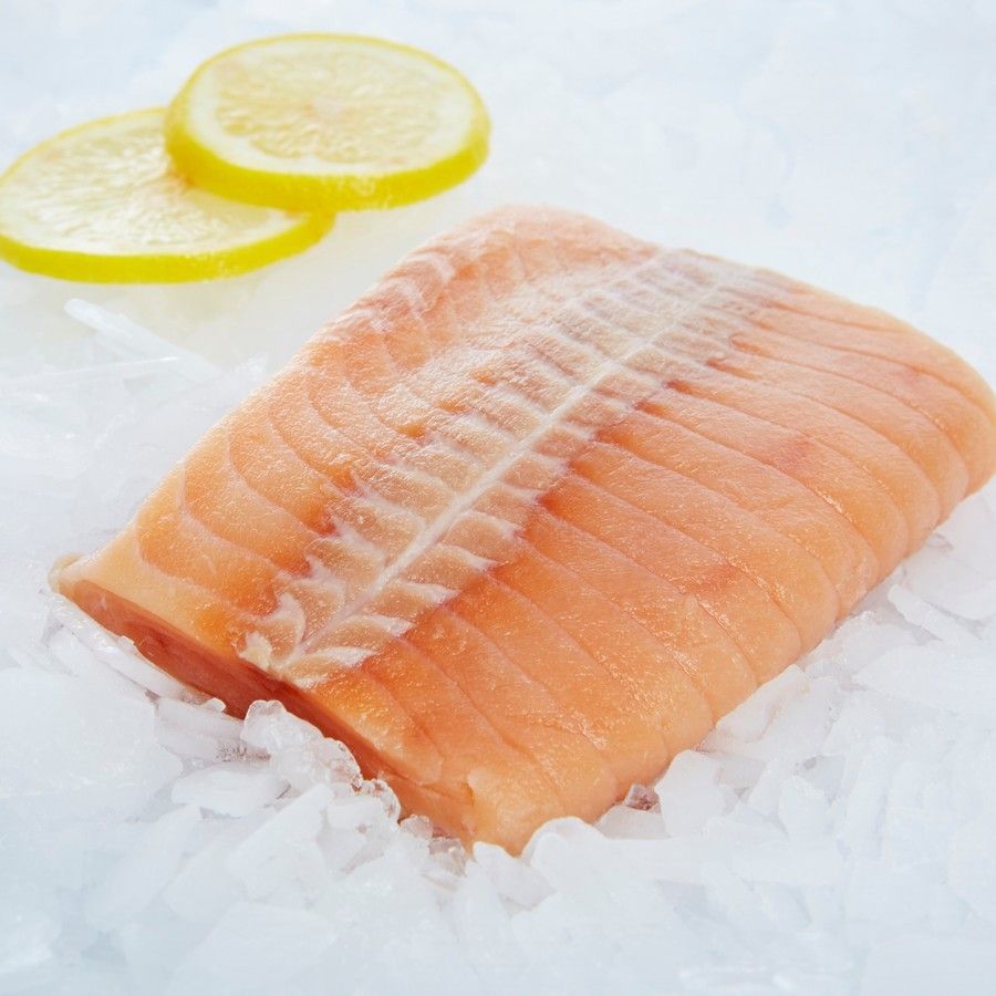 Portion de saumon keta sans peau IQF MSC