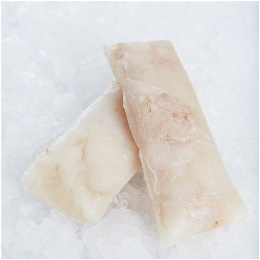 Cœur de filet de merlu blanc du Cap sans peau MSC IQF