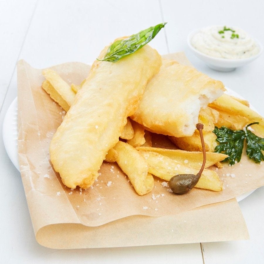 Fish & chips de cabillaud IQF