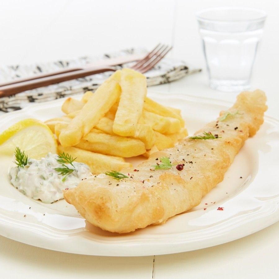 Fish and chips de colin Alaska IQF MSC