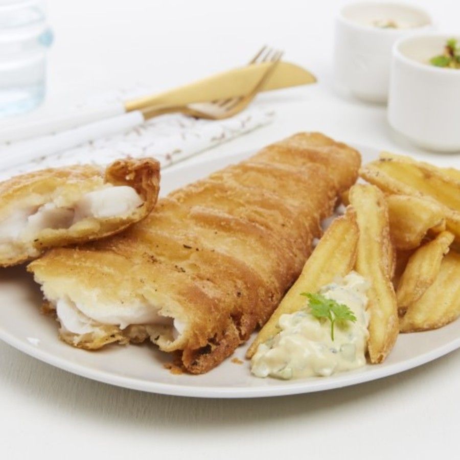 Filet de merlu blanc du cap MSC façon fish&chips