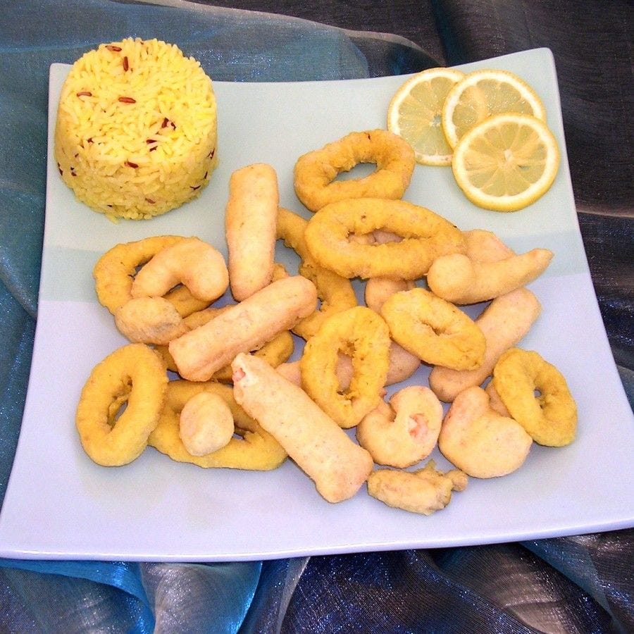 Frito misto préfrit IQF 40/60