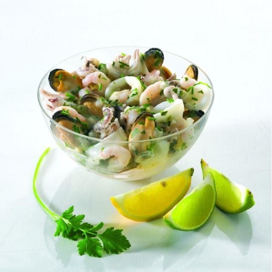 Cockatil de fruits de mer extra avec palourde
