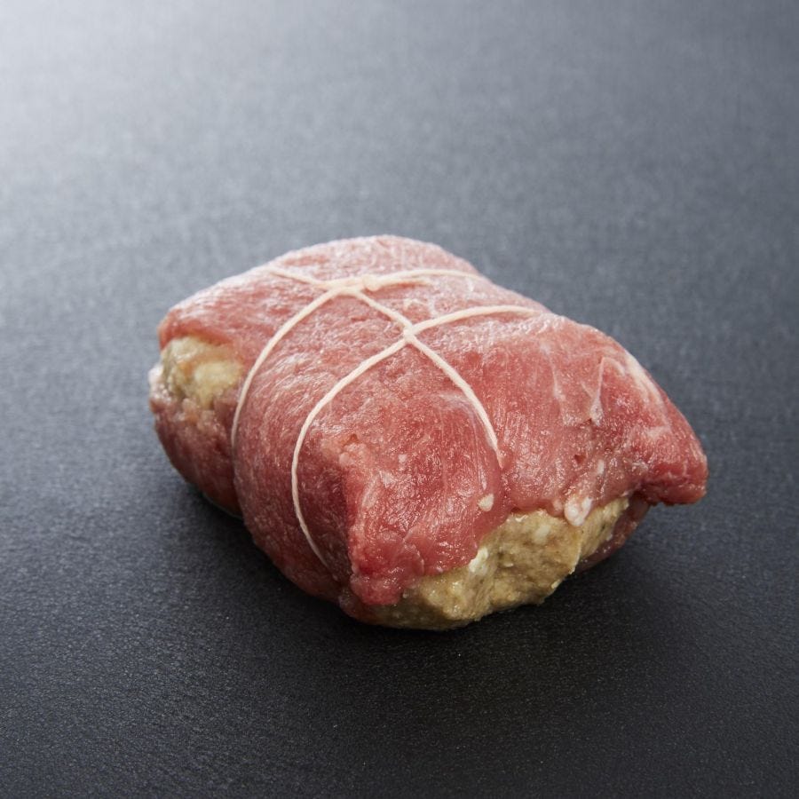 Alouette de bœuf ficelée main