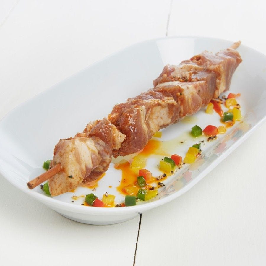 Brochette de porc marinée à la mexicaine