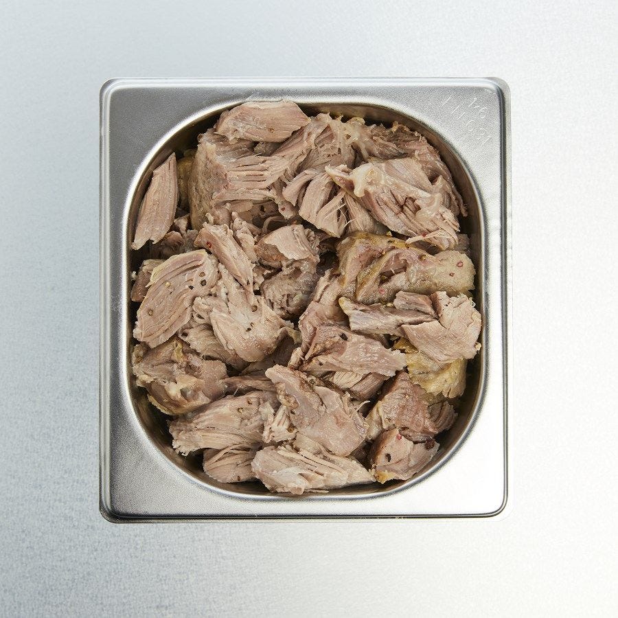 Paleron de cochon confit France 