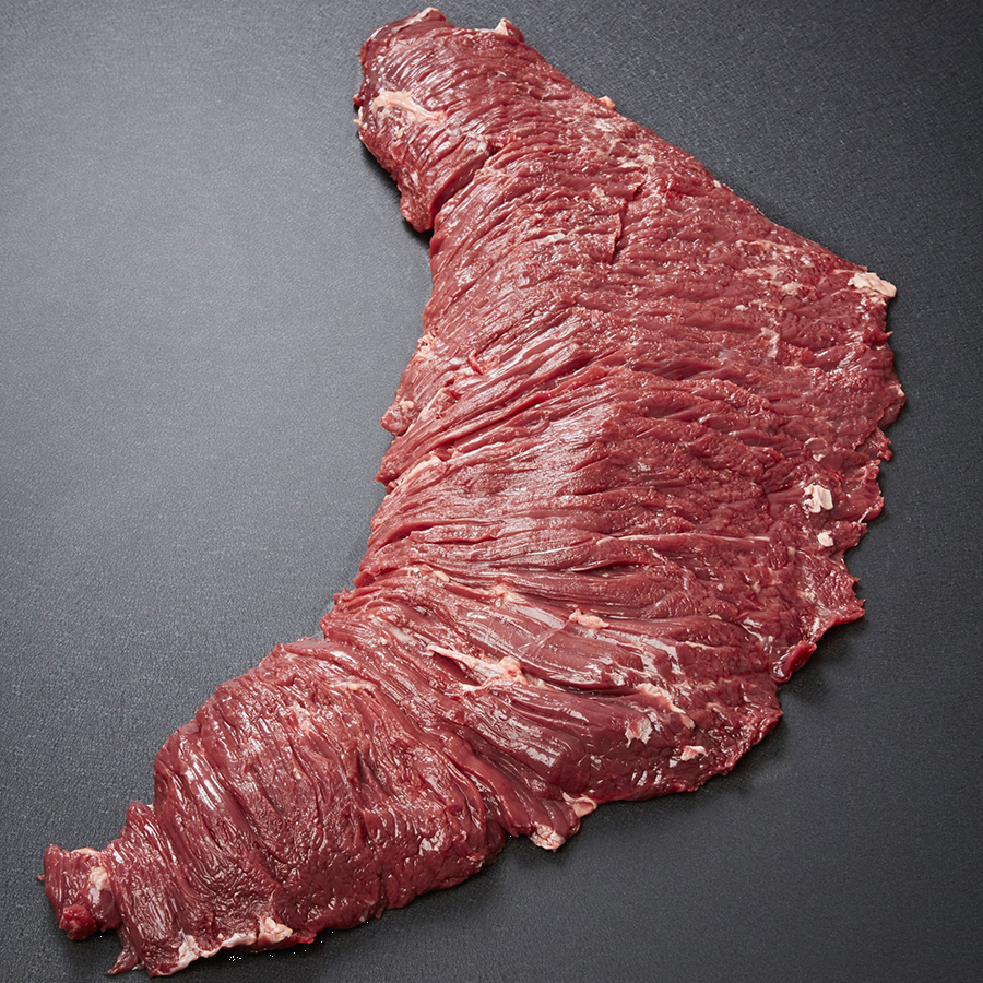 Bavette d'aloyau de bœuf PAD UE / UK 0,8 à 2 kg