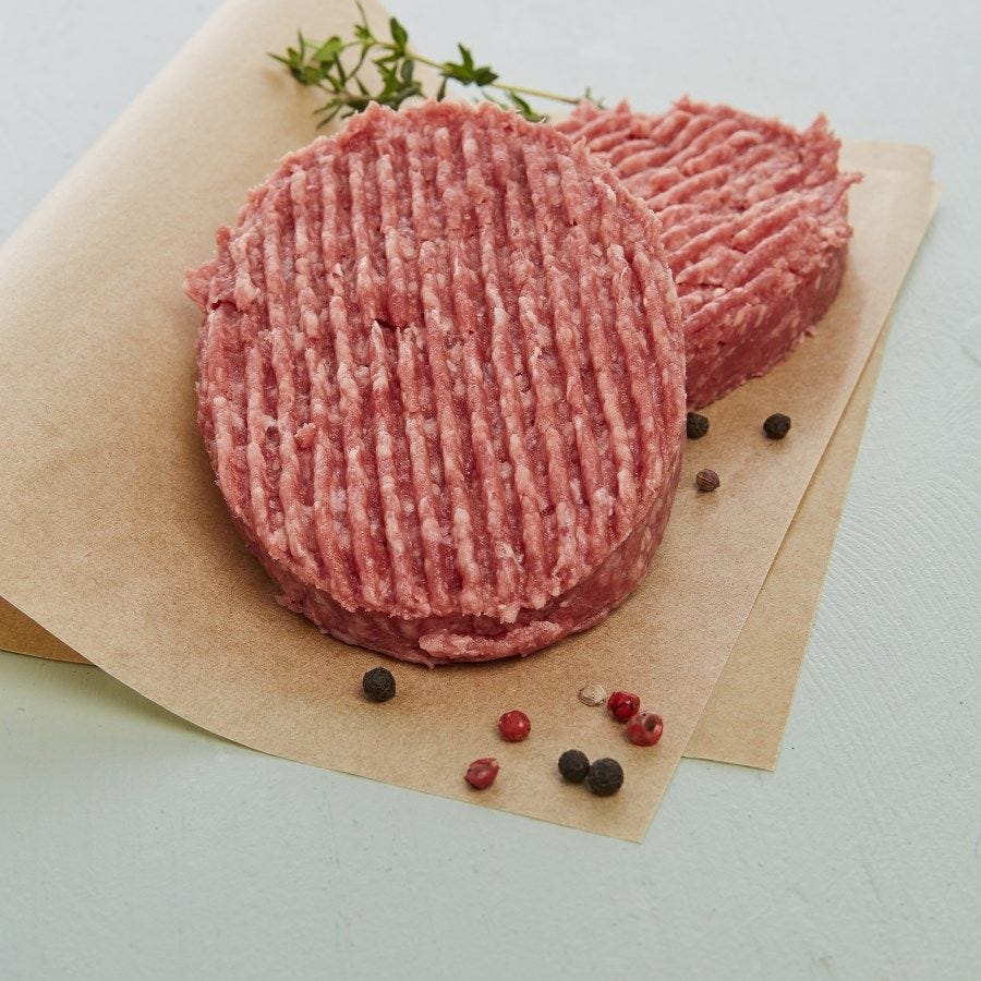 Steak haché bœuf rond 120G % MG Bio VBF