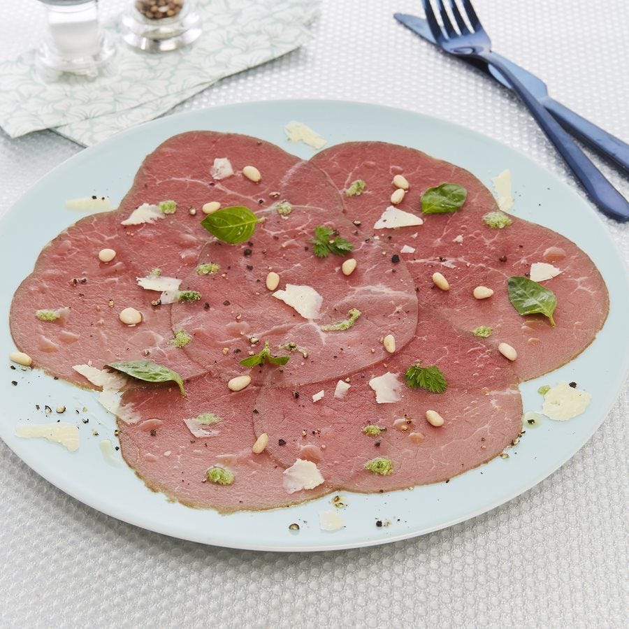 Carpaccio VBF mariné