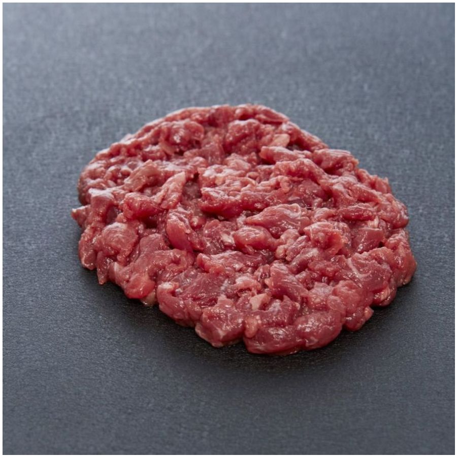 Tartare de bœuf aux couteaux race Charolaise 3% MG 90 g