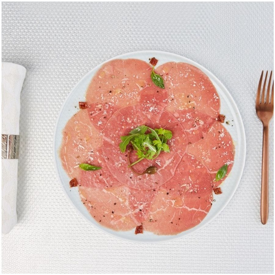 Carpaccio de bœuf race Angus
