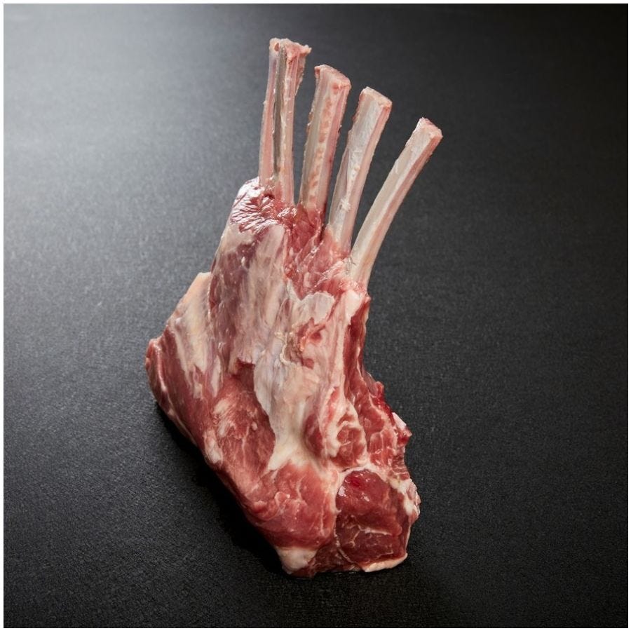 Carré d'agneau de 4/5 côtes déc manchonnées