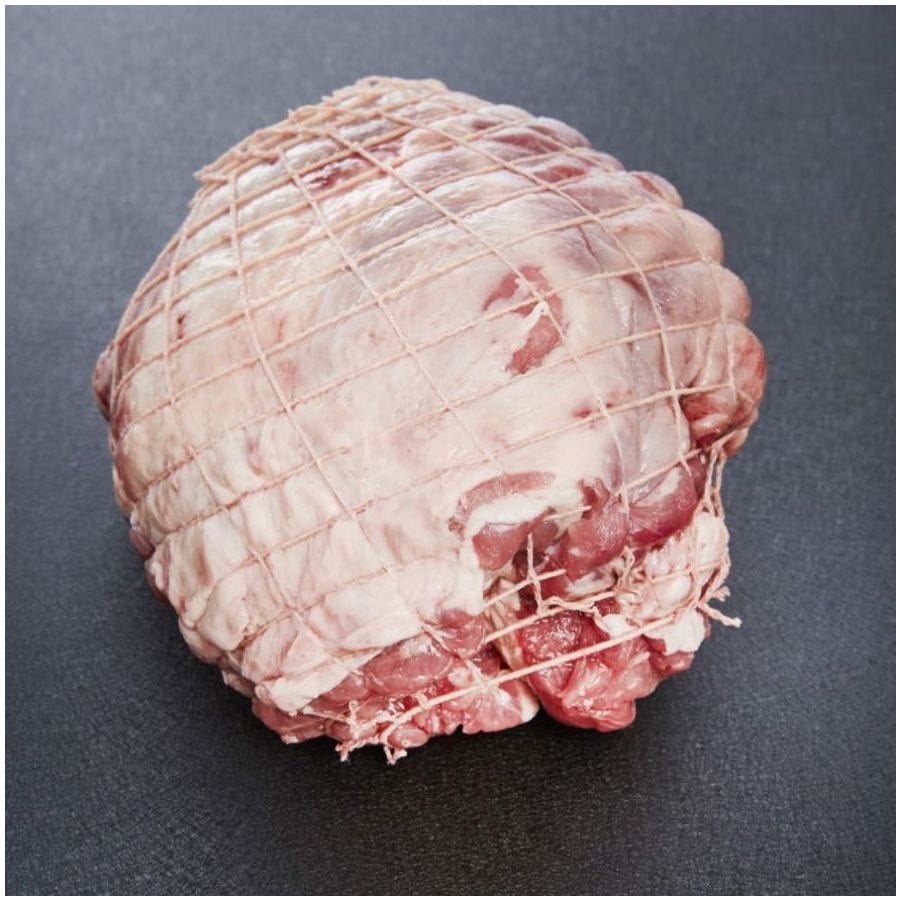 Épaule d'agneau sans os sous filet