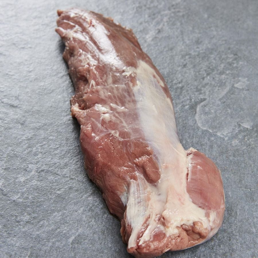 Filet mignon de cerf semi-paré