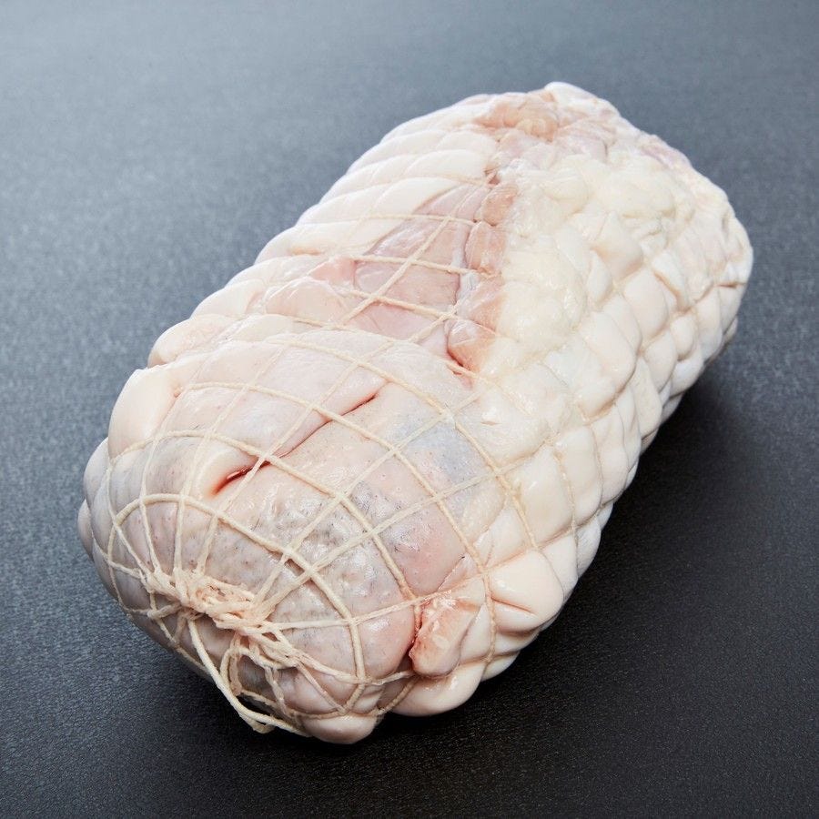 Tête de veau avec langue roulée ficelée Occitanie