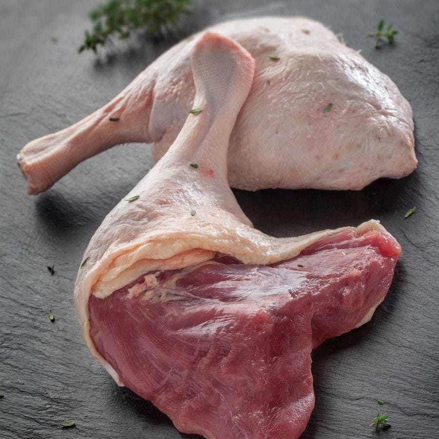 Cuisse de canette de Barbarie déjointée 160-220 g