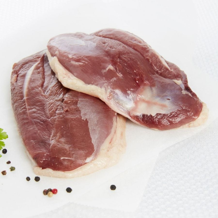 Filet de canette avec peau 170-240 g