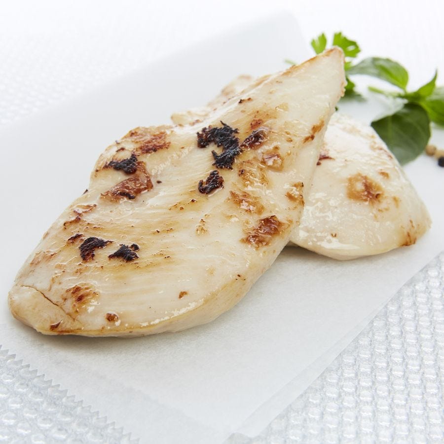 Filet de poulet cuit rôti