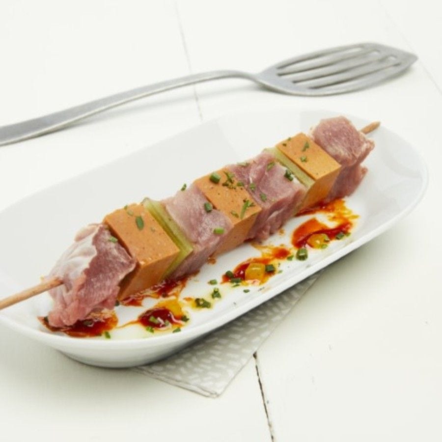 Brochette de dinde à l'orientale