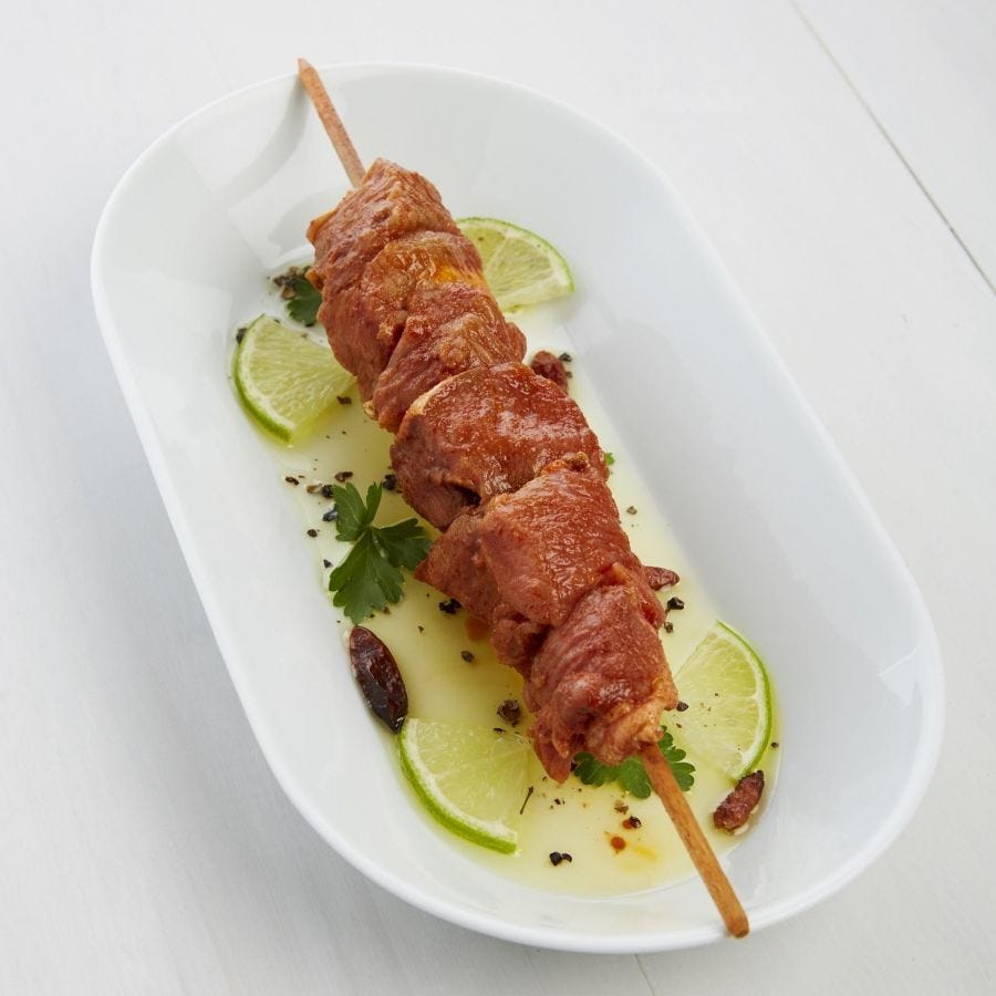 Brochette de dinde marinée à la mexicaine
