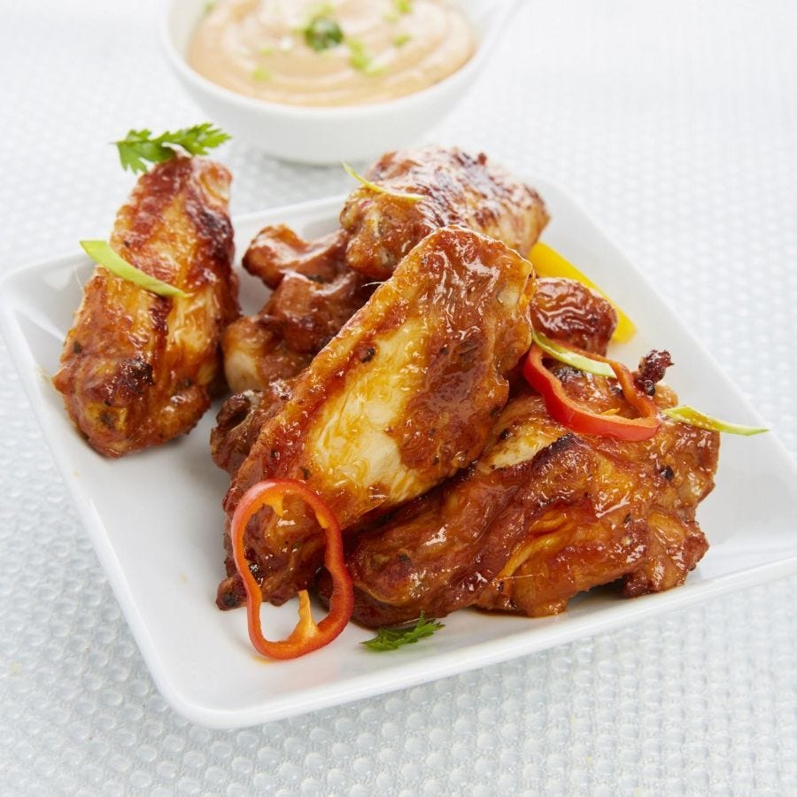 Wings de poulet barbecue