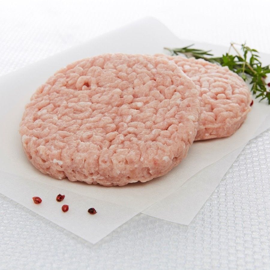 Steak haché de poulet FB rond 8% MG 120 g env
