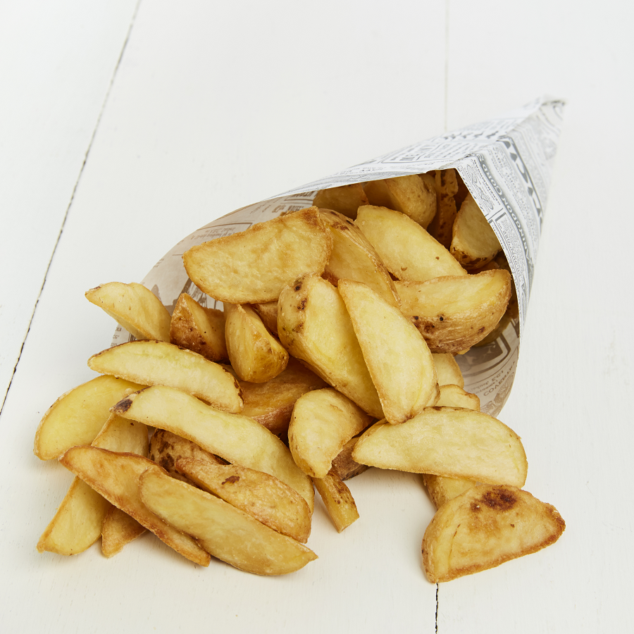 Pomme campagnarde avec peau