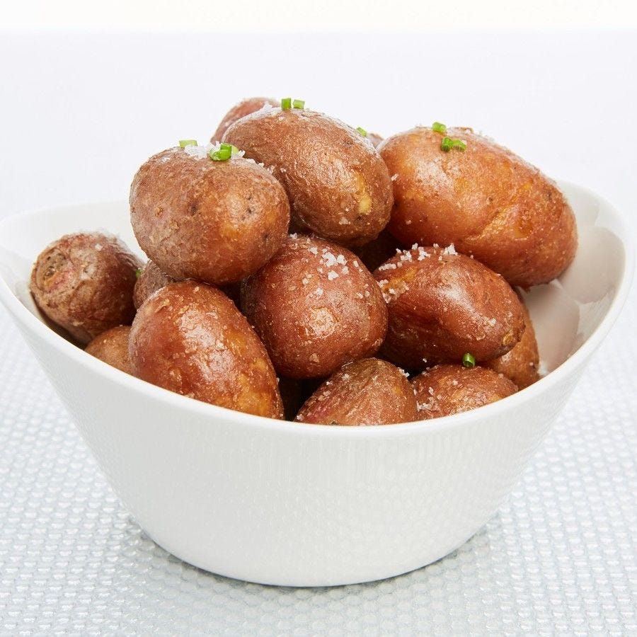 Pomme de terre grenaille au sel de Guérande
