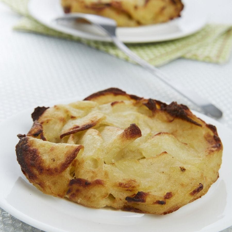 Galette de pomme de terre confite façon pomme anna
