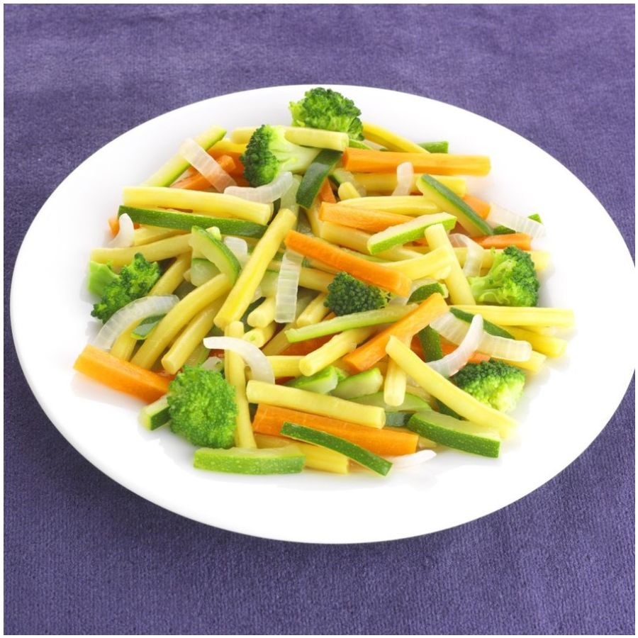 Bâtonnière de légume au brocoli cuite